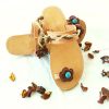 Greek leather sandals, toe-ring sandals, beaded sandals, handmade womens sandals ariadne sandals for Crete sandals, impressive toe ring sandals with beads